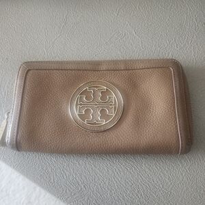 Tory Burch Tan Leather Wallet